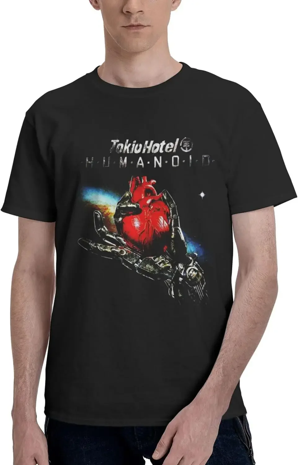 

Men's 3D Print Graphic T-Shirt Fashion Short Sleeve Summer Casual Crewneck Top