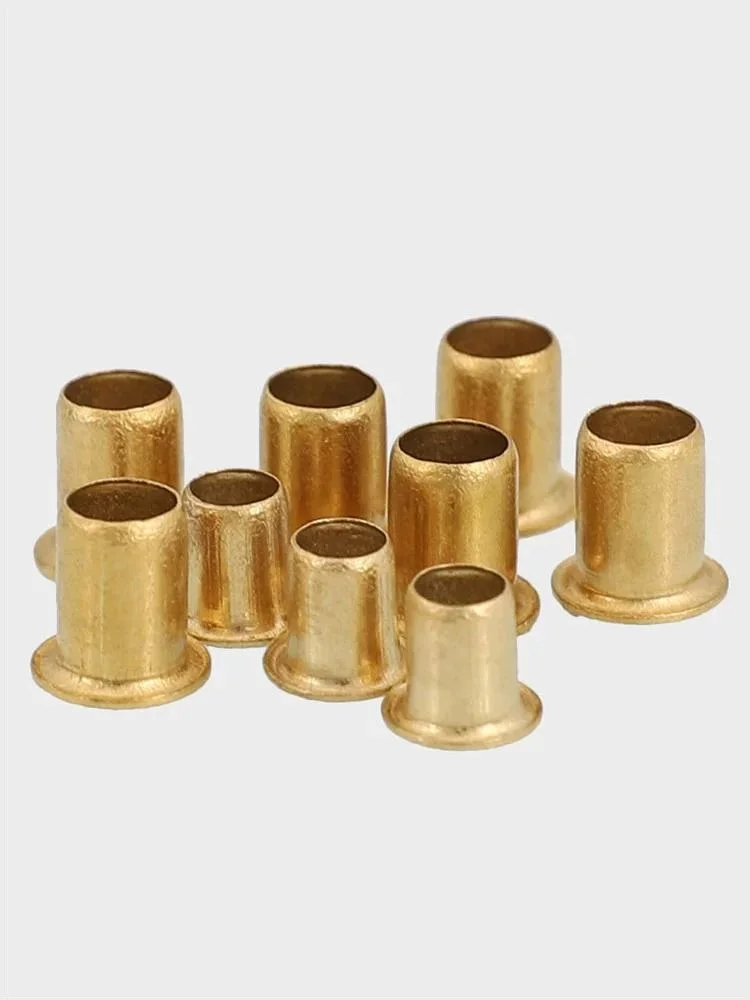 Rivets tubulaires M0.9 M1.3 M1.5 M1.7 M2 M2.3 M2.5 M3 M3.5 M4 M5 M6, Circuit imprimé Double face, clous PCB, écrous à rivets creux en cuivre