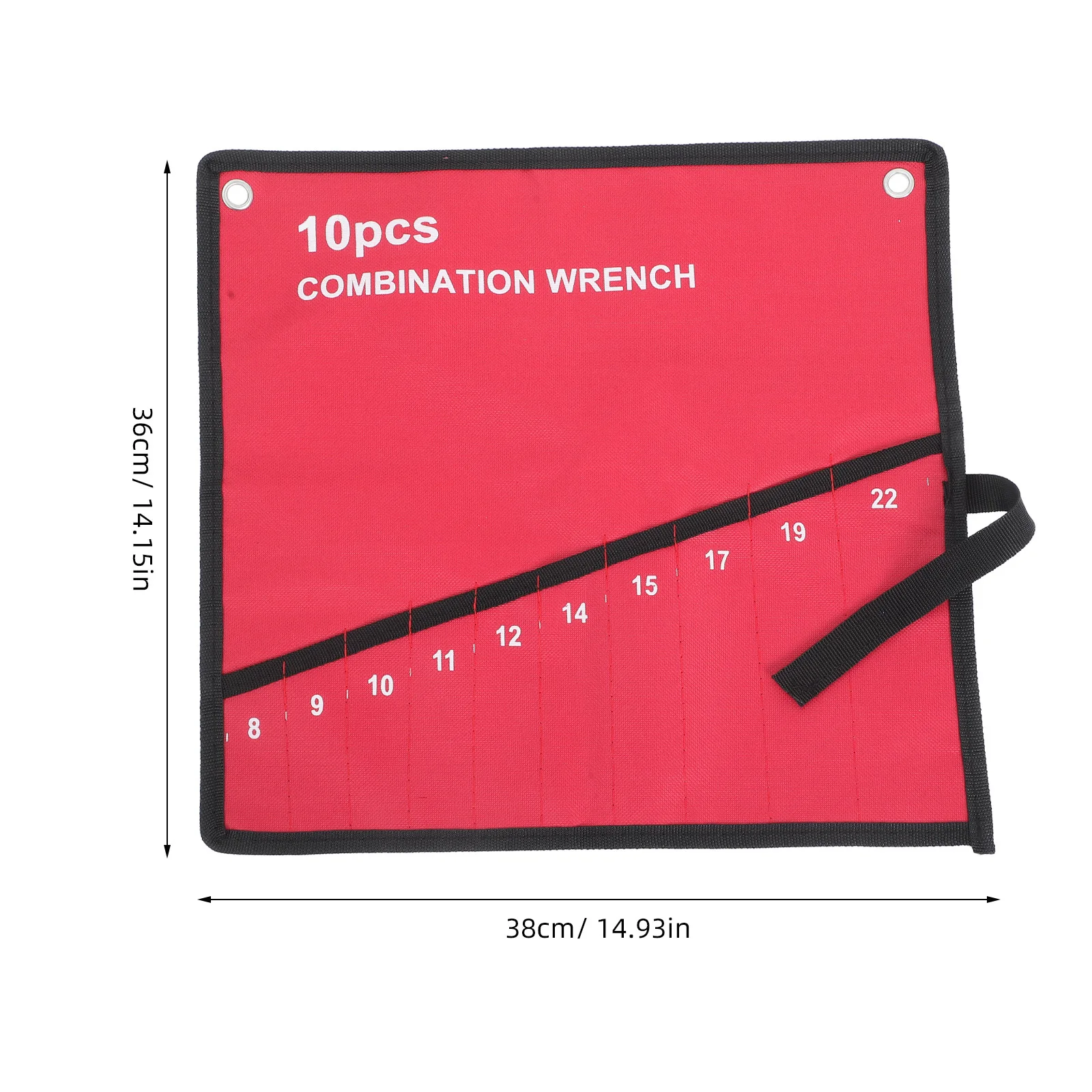 أداة الحقيبة المنظم الثقيلة أكسفورد القماش متعدد جيب وجع نشمر حقيبة التخزين لميكانيكا كهربائيين أداة لفة حقيبة