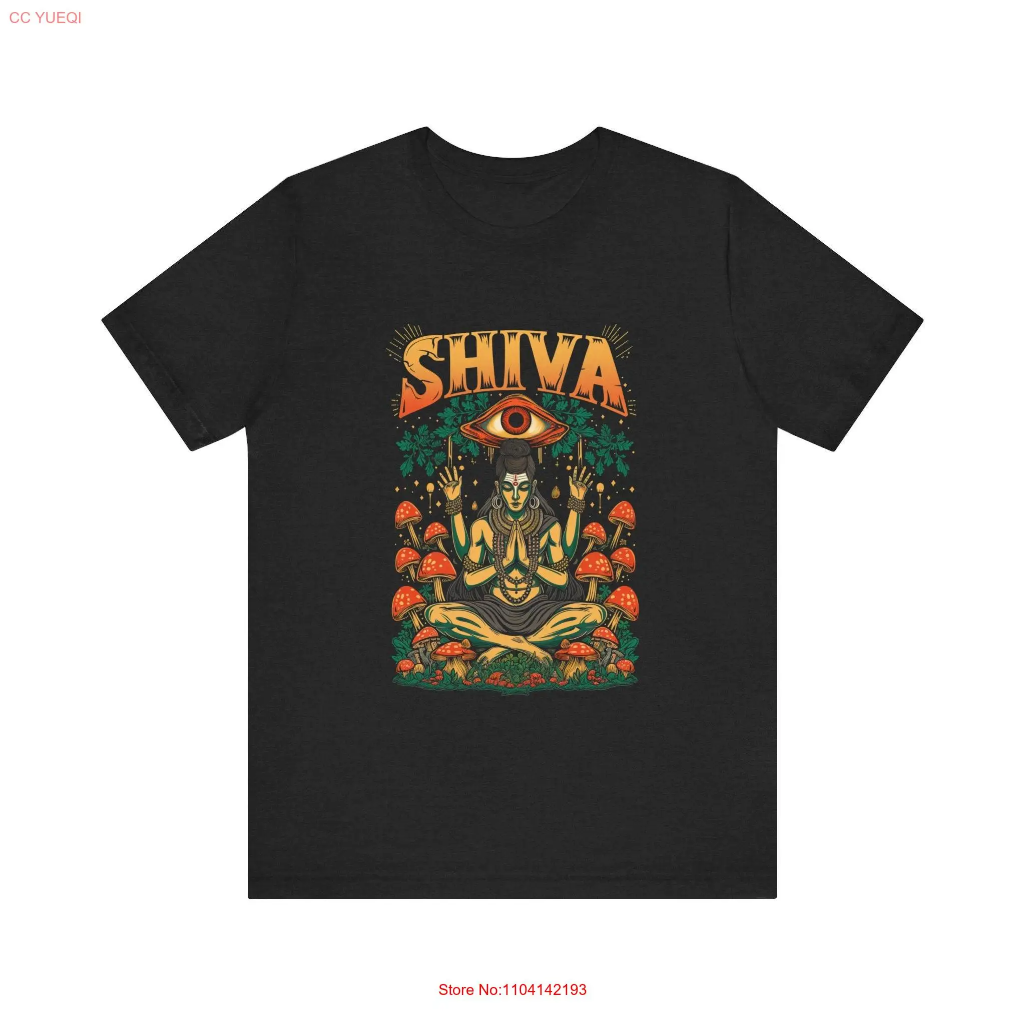 Divine Hindu T Shirt Spiritual Symbol Sacred Mantra Apparel Devotional Indian Religious Culture Design