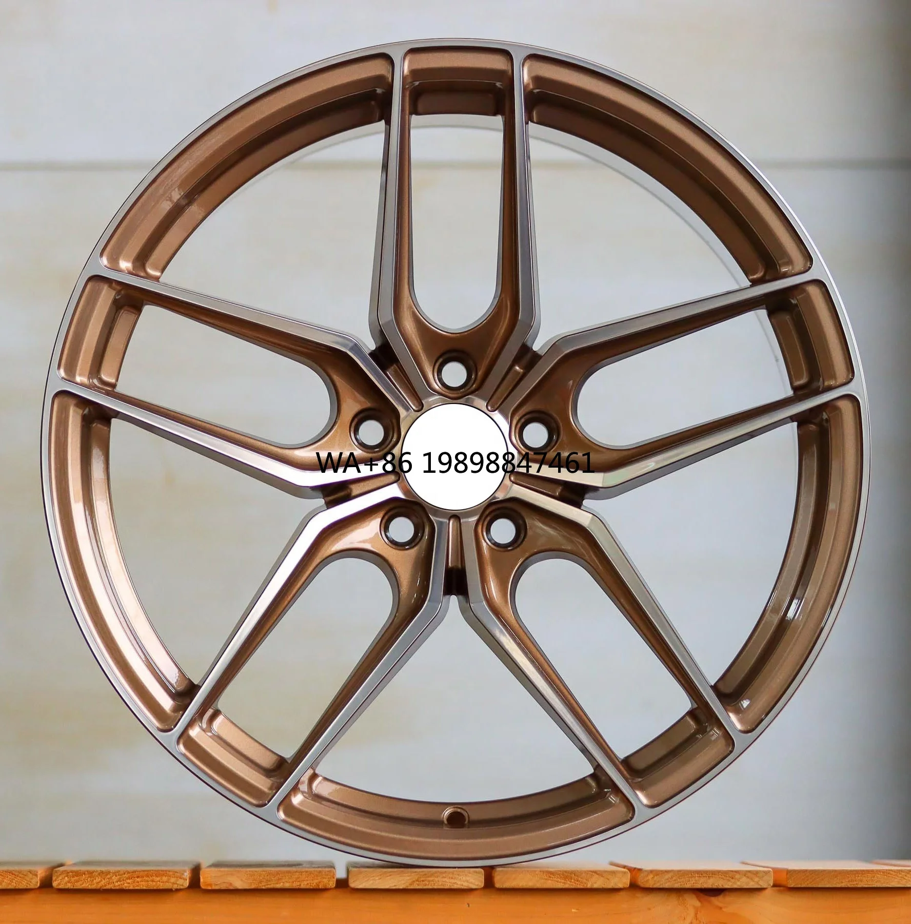 

Brand Taiwan-Made Passenger Car Alloy Wheels with Concave Design Gloss Black Finish Lifetime Warranty