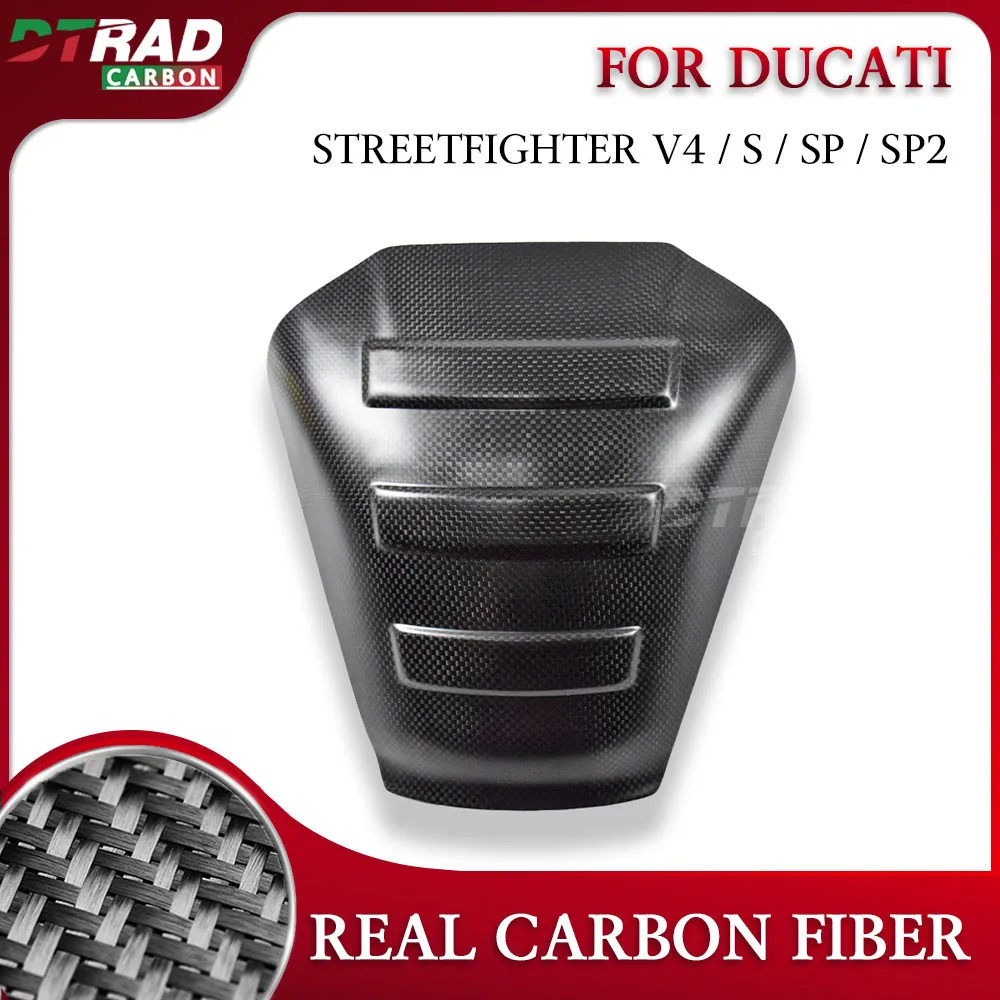 For DUCATI Streetfighter V4 S SP SP2 2023 - 2024 V4S Accessories Carbon Fiber Gas Tank Pad Protector Cover Fairing Kit