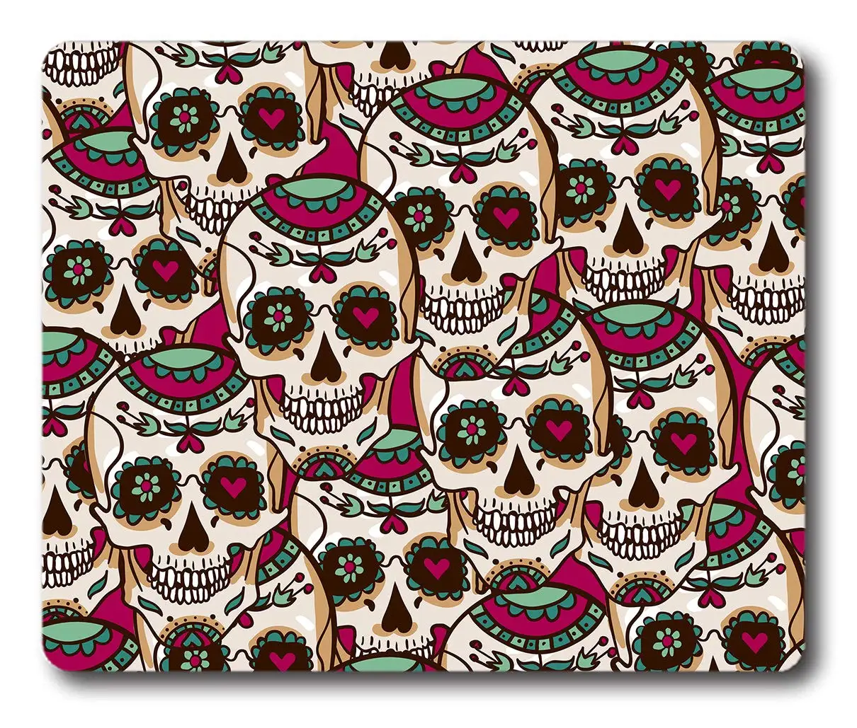 

High Quality Funny Retro Skulls Printing Gaming Mousepad Gamer Mouse Mat Keyboard Mats Desk Pad Mousepads 22x18cm For Computer