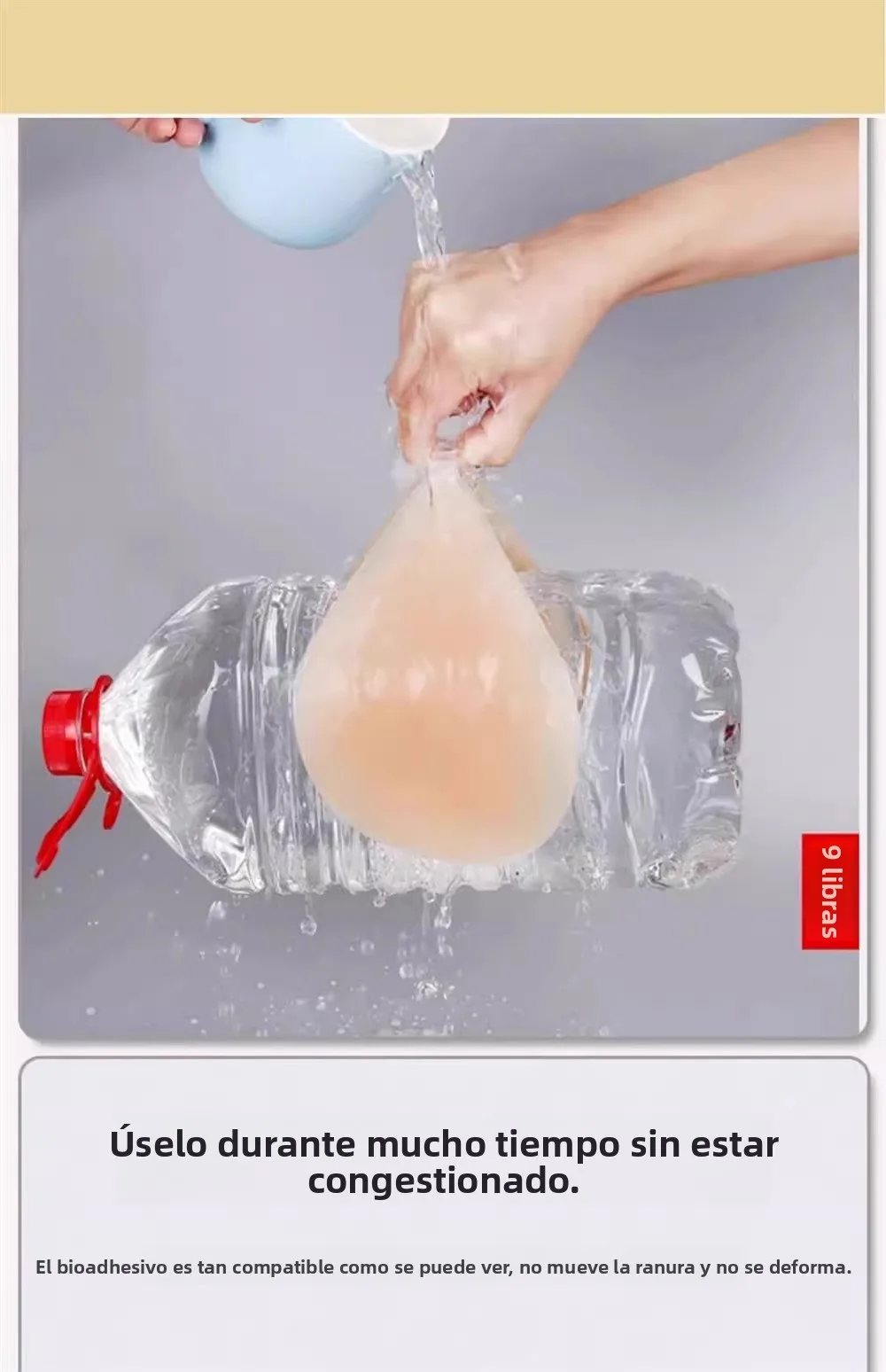 Cubrepezones de silicona transpirables para mujer, sujetador sin tirantes para vestido de novia, ropa interior invisible engr...