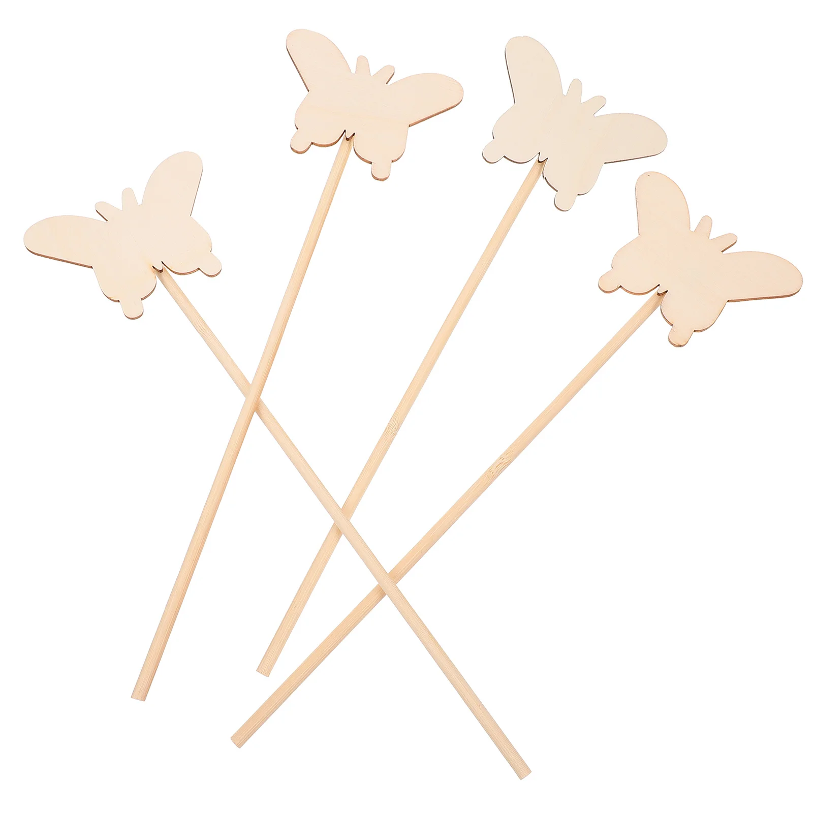 10 個 DIY 木製妖精の杖スティック子供用クリエイティブ描画着色落書きハンドペイント用品 DIY 妖精