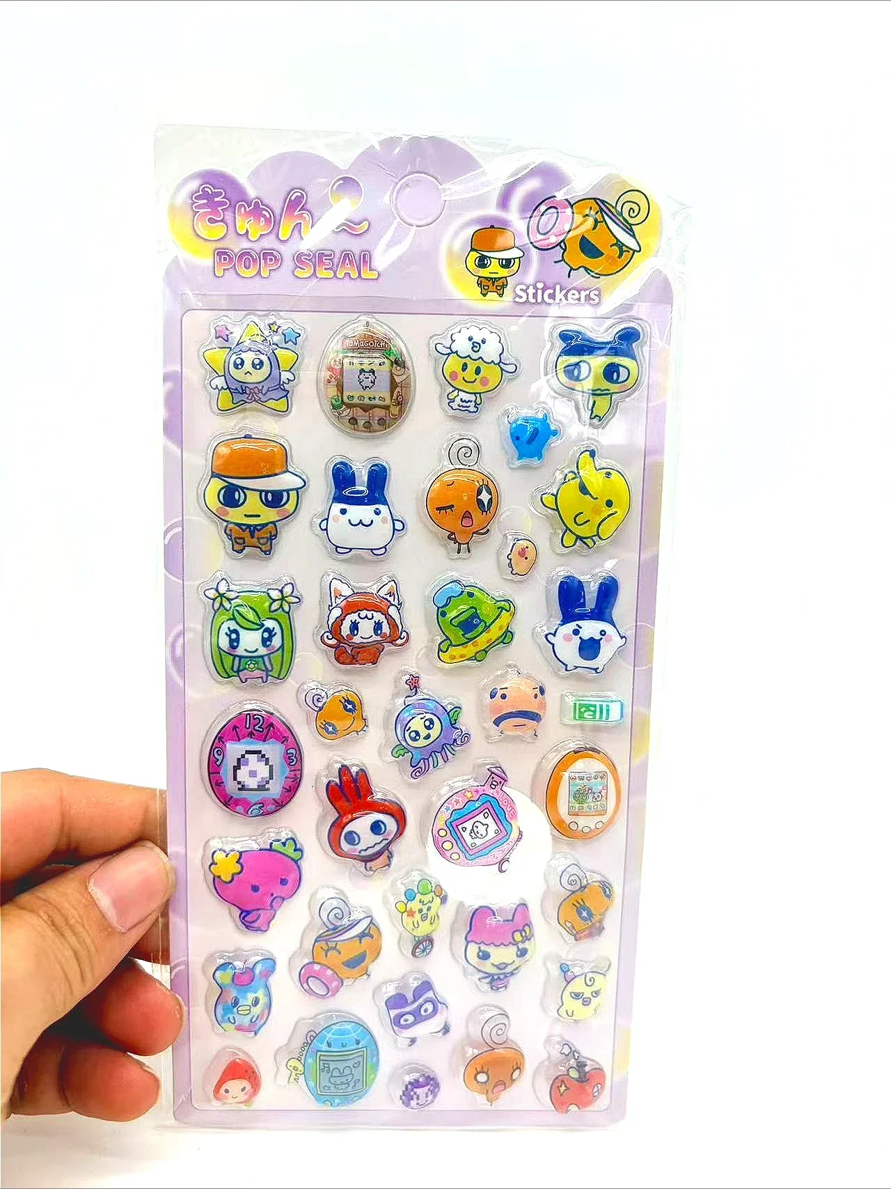 New 3D Relief Hollow Stickers - Cute Cartoon Anime Decals Waterproof for Kids Laptop Decor & Anime Fans Gift Presents view 5