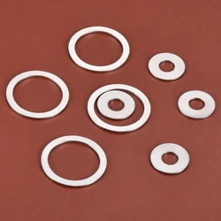 20/50/100pcs Stainless Steel Round Charms Connectors Closed Rings for DIY Jewelry Making Supplies Findings  Accessories