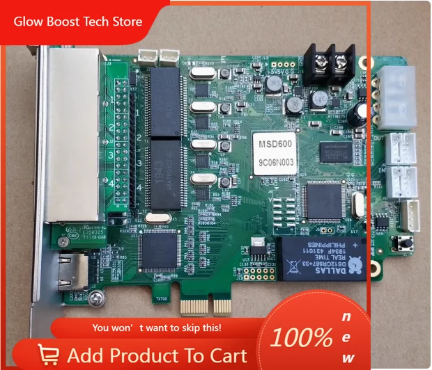 

Контроллер Nova MSD600 MCTRl600 для полноцветных экранов, аренда, большая карта управления