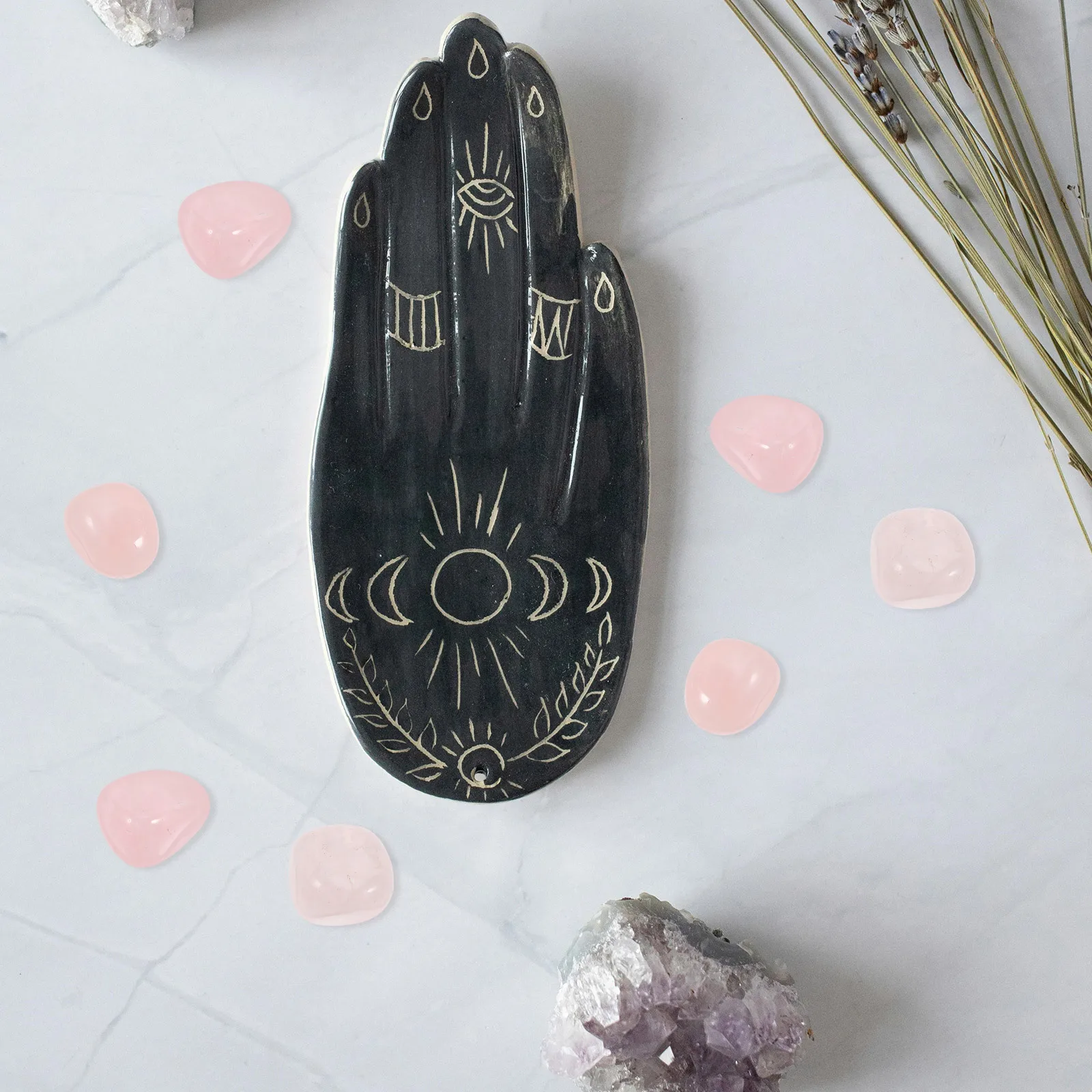 

300G 2-3Cm Natural Rose Quartz Healing Gemstones Polished Tumbling Stones for Beta Tank Decor Crystal Palm Stone Craft Projects