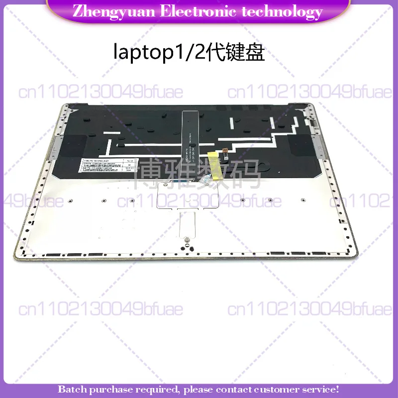 1pcs For surface laptop keyboard 1 2 generation notebook 1769 1782 single keyboard C case, touchpad