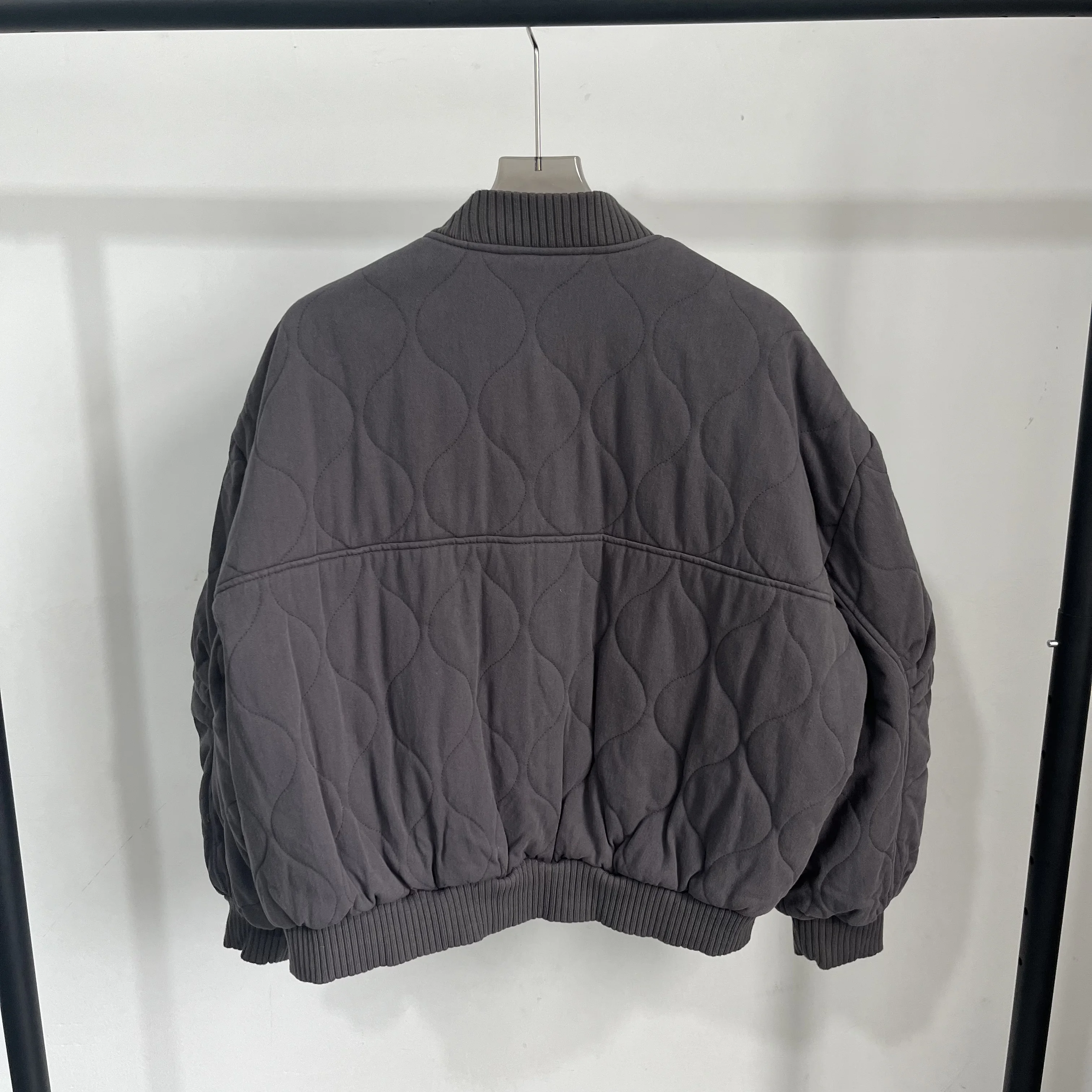 Taop & Za-jaquetas bomber soltas para mulheres, roupas de algodão versáteis pendulares, casaco com bolso, acessórios novos, outono, 2024