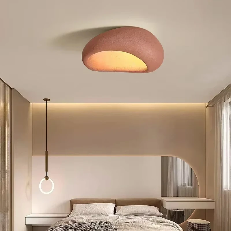 

Легкий роскошный потолочный светильник в кремовом стиле, современный простой светодиодный потолочный светильник с железным художественным декором, подходит для спальни, гостиной YX637JZ