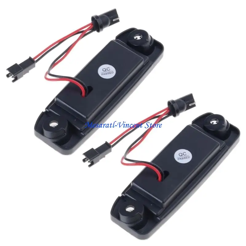 A70F Upgrades LED License Plate Lights with Integrated Resistor Featuring Easy Tool Installation for Korea Vehicle