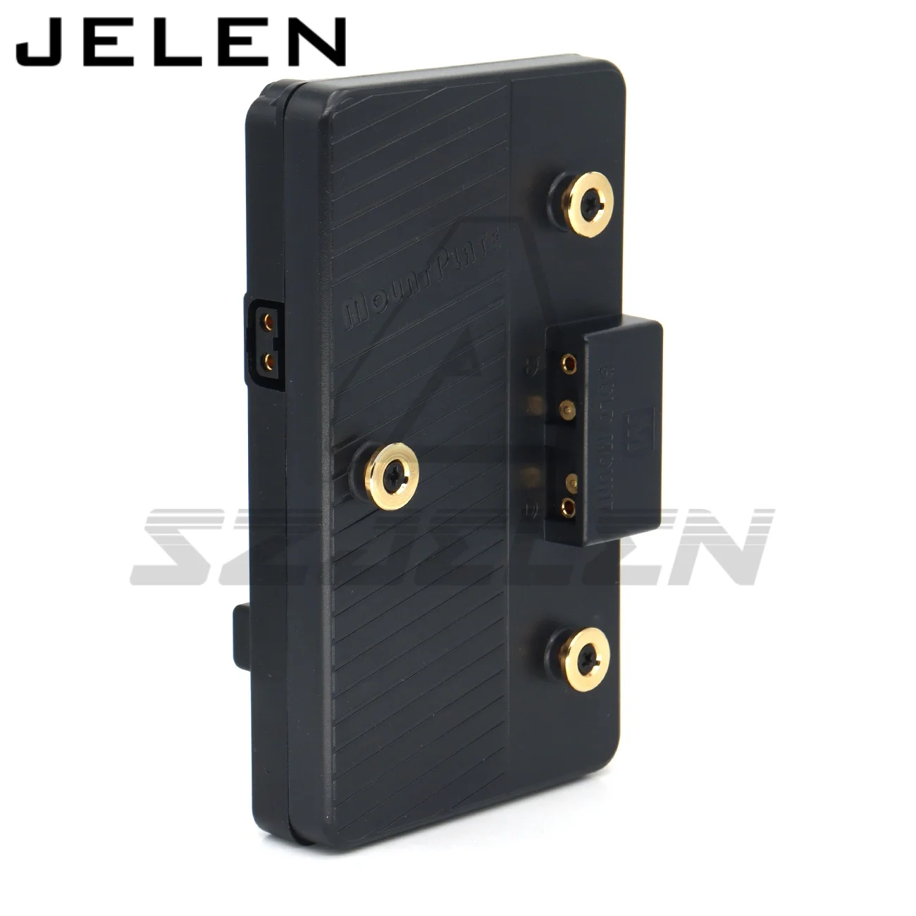 

gold-mount to V-mount female Camera battery conversion board.