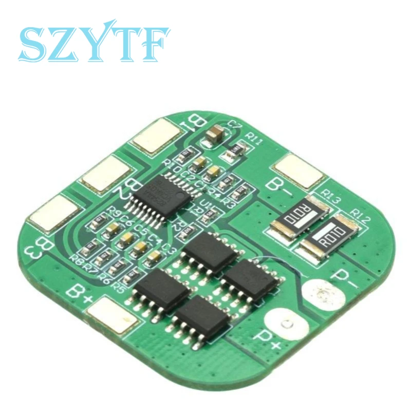 1-10pcs 4S 14.8V / 16.8V 20A Peak Li-ion BMS PCM Battery Protection Board Bms Pcm For Lithium LicoO2 Limn2O4 18650 Li Battery image 5