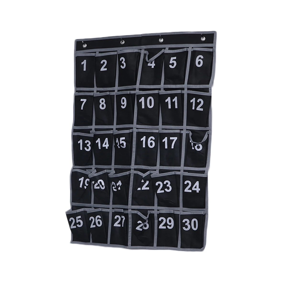 30 جيوب حقيبة الهاتف المحمول الحقيبة لأكياس الفصول الدراسية شنقا المنظم مع #6