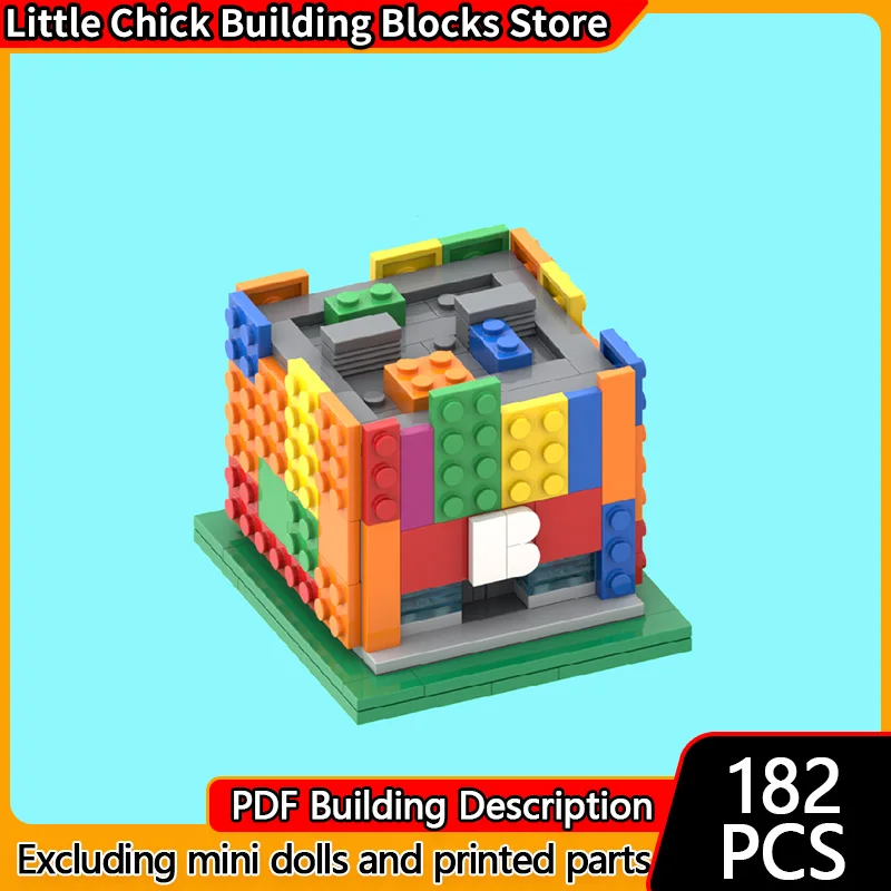 

Popular Game Model MOC Building Bricks Miniature Toy Store Modular Technology Children Holiday Gifts Assemble Toys Suit