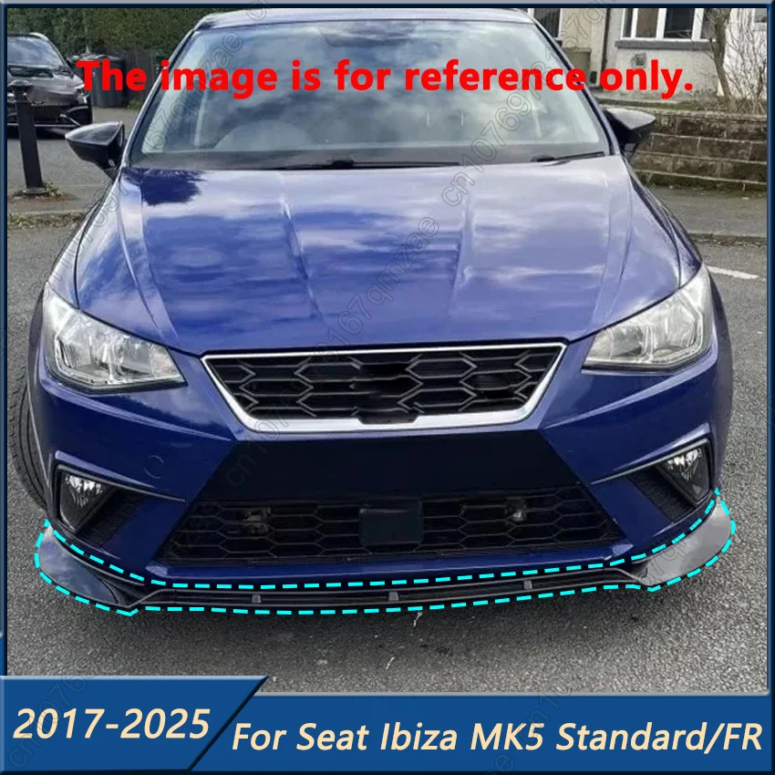 

Для Seat Ibiza MK5 Standard / FR 2017-2024+ Передний бампер, сплиттер, диффузор, обвес, защита бампера, тюнинг