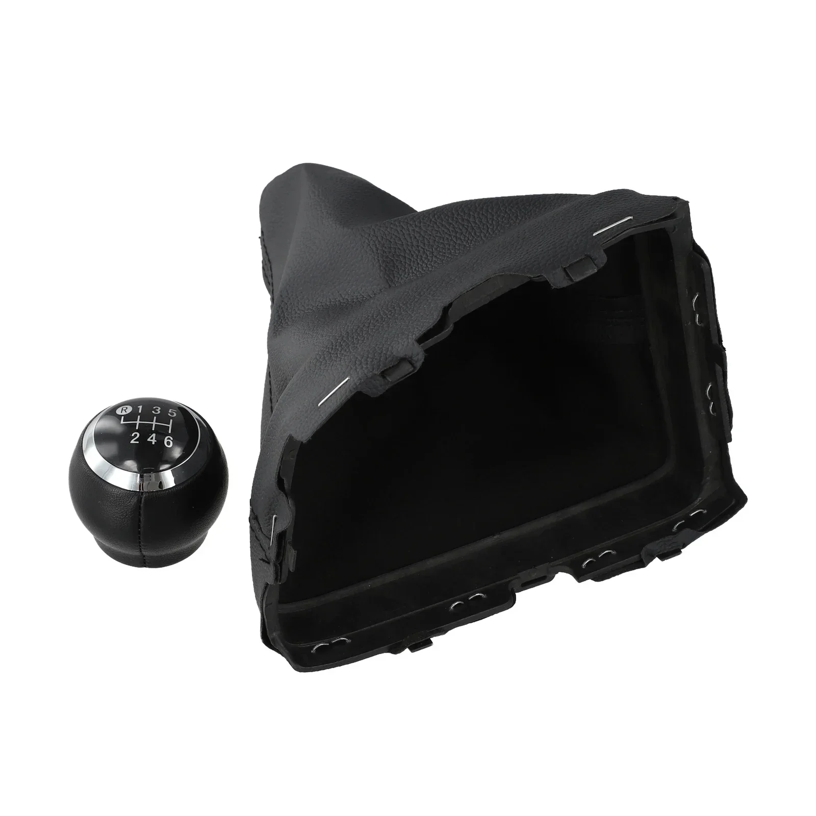 

Аксессуар для переключения передач 6-скоростная ручка переключения передач Чехол для переключения передач Кожаная ручка переключения передач премиум-класса Кожаный чехол Прочная пластиковая конструкция