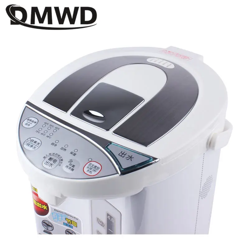 5L Thermostatic Electric Kettle Automatic Bottle Power-off Water Outlet Dechlorination of boiled water Insulation withNightlight