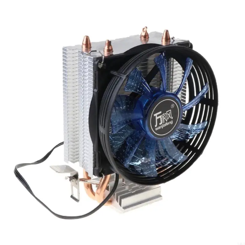 U4LA CPU 2 Heat-Pipes Ven con sistema raffreddamento a luce con ventole PWM