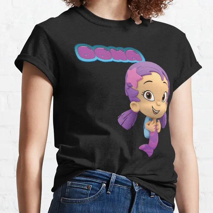 OONA - BUBBLE GUPPIES T-Shirt vintage clothes Summer women's clothing t shirt women