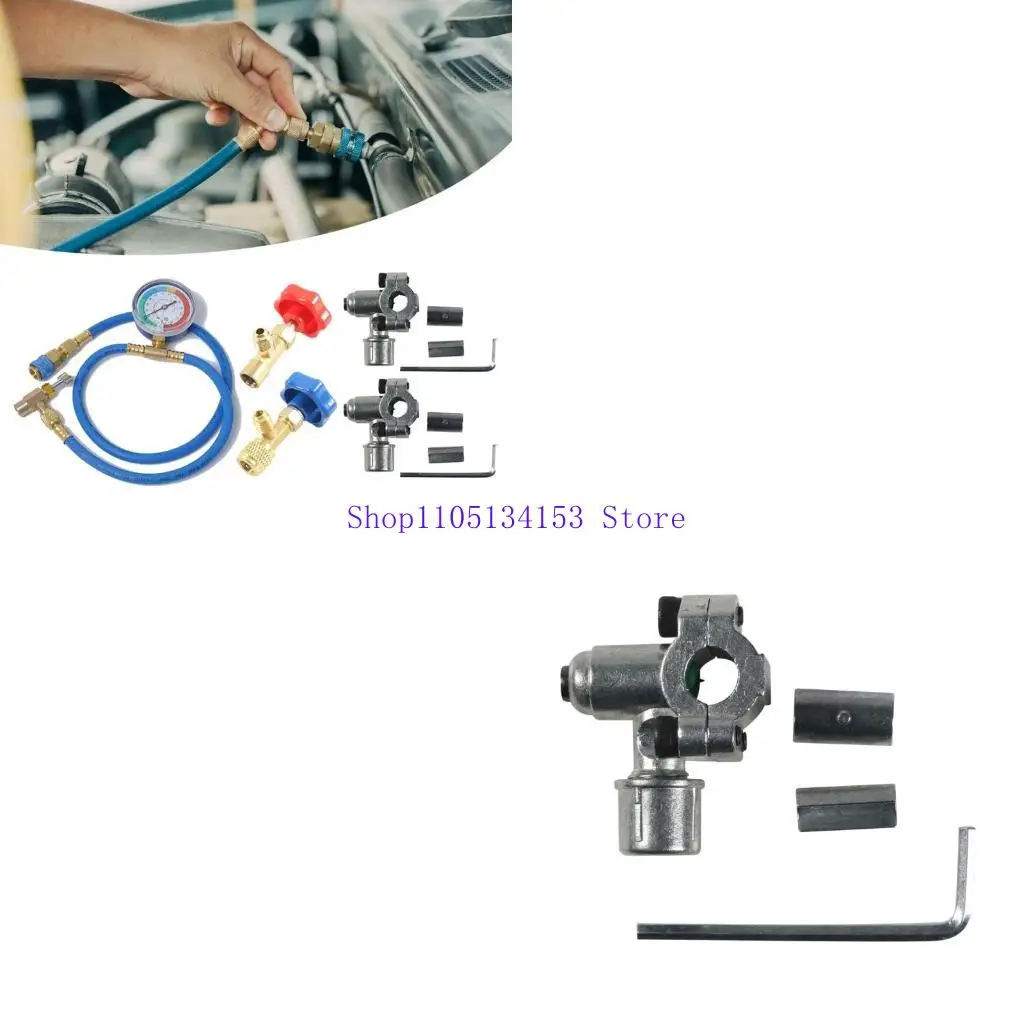 

HG89 Эффективный комплект для хладагентов R134A с быстрым сцеплением и даткой давления, подходящими для безопасных и точных