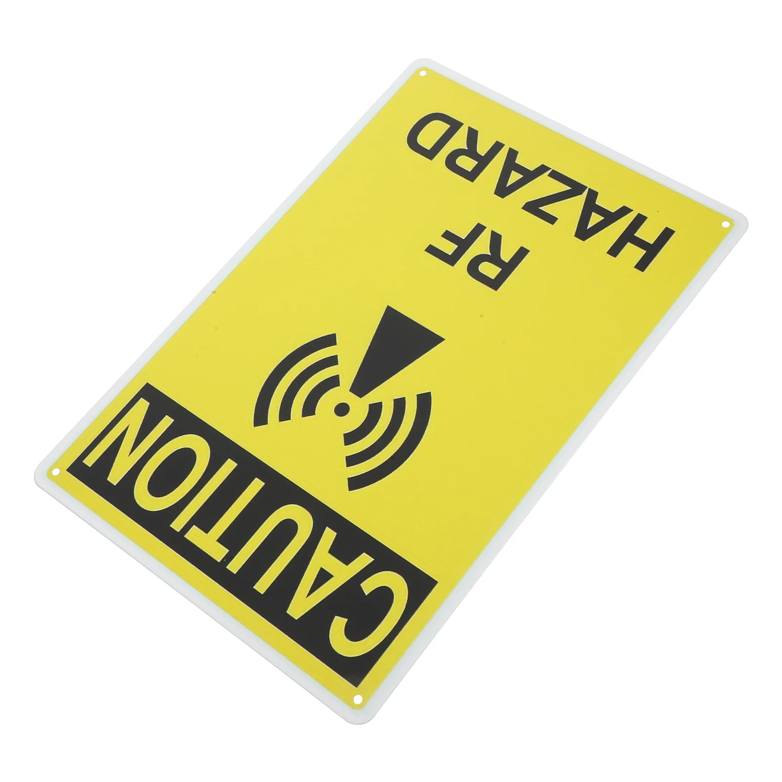 

Radio Frequency Hazard Warning Sign Factory Equipment Caution Sign for Wall Door Radio Frequency Safety Warning Board