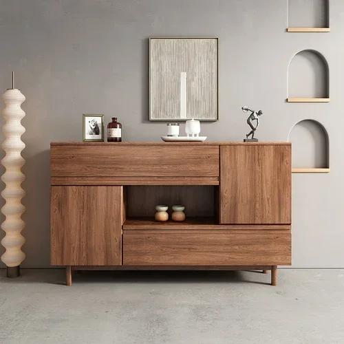 Modern Minimalist Sideboard Cabinet Nordic Tea Cabinet Living Room Integrated Wall Storage Hallway Storage Cabinet