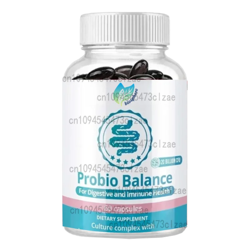 

60 капсул IBS Пробиотики Имунитет, пищеварительной работы и поддерживает здоровье изогнутых -20 миллиардов CFU пробиотики на день