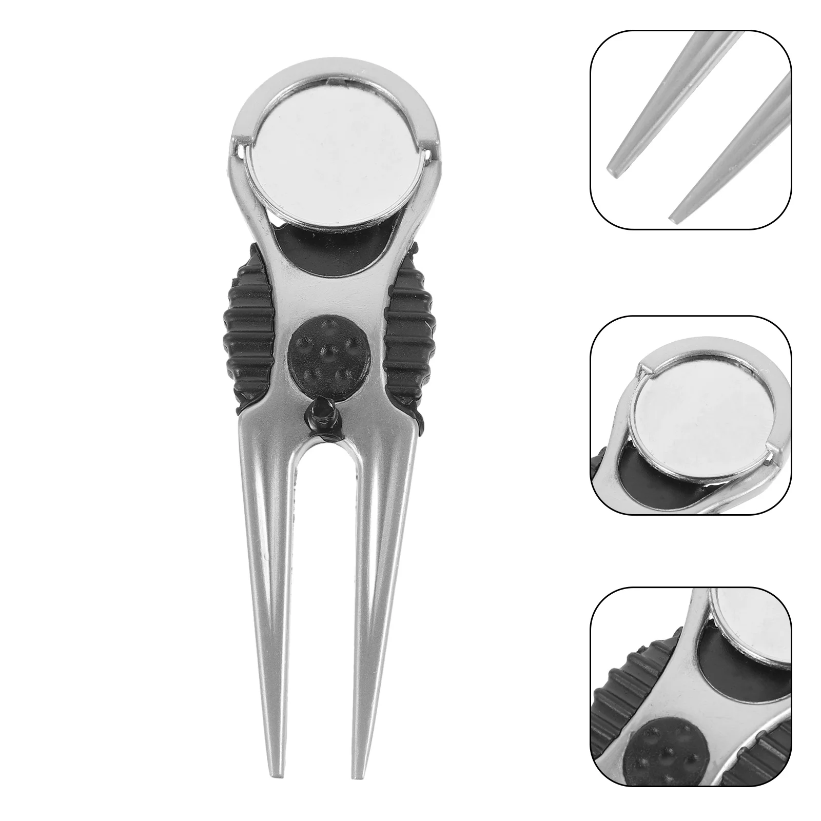 2 Stuks Graszode Reparatie Bal Marker Draagbare Groene Vork Duurzaam Comfortabel voor Liefhebbers Graszode