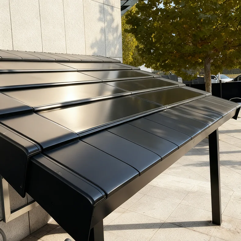 Solar Panels Tiles for Energy System Photovoltaic Solar Panel Tiles Custom Photovoltaic Solar Roof Tiles