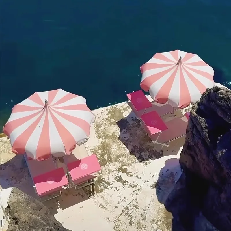 Outdoor Parasol Outdoor Courtyard  Large Sun  Open Air  Balcony Hotel Swimming Pool Beach Umbrella