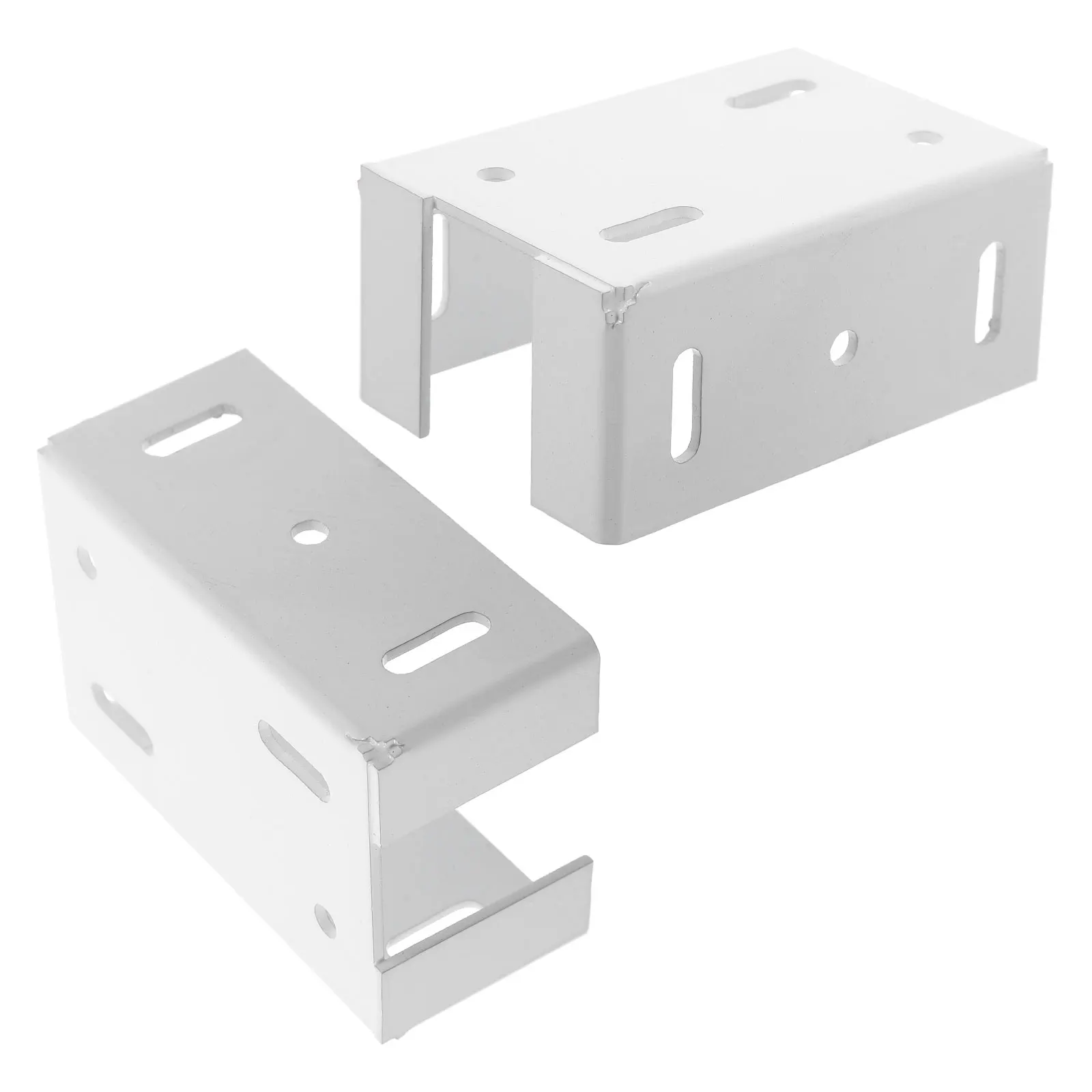 

2pcs Fence Rail Brackets for Wood Heavy Duty Railing Connection Parts Deck Steel Mounting Hardware Sturdy Durable Practical