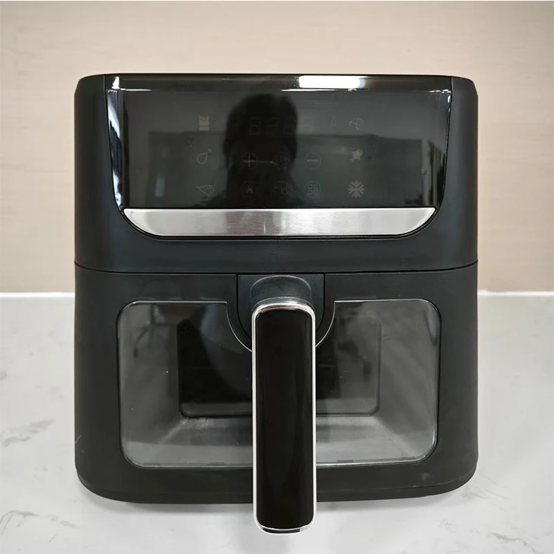 

Цифровая сенсорная фритюрница на 6 л, новая безмасляная с окошком наблюдения для дома