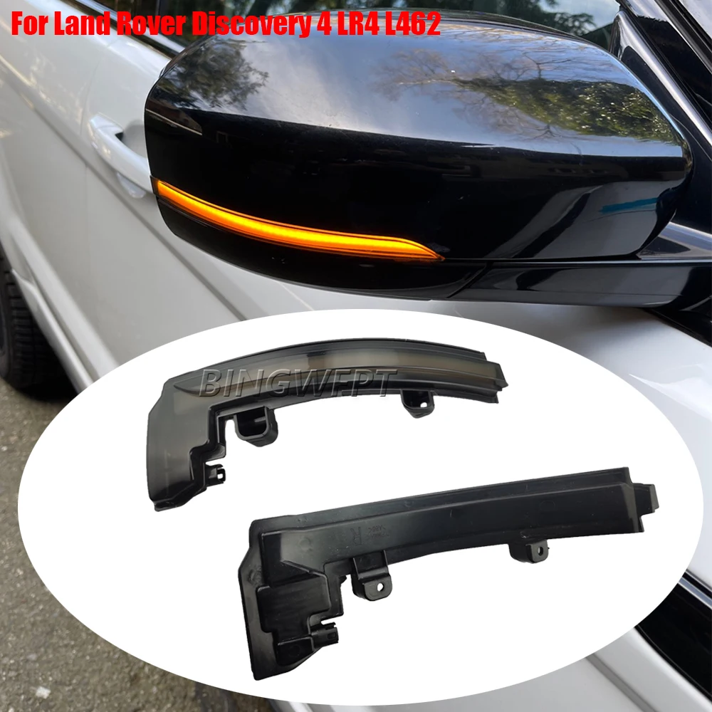 2PCS Dynamic Blinker LED Turn Signal Light For Land Rover Range Rover MK IV 2013 2014 2015 2016 2017 2018