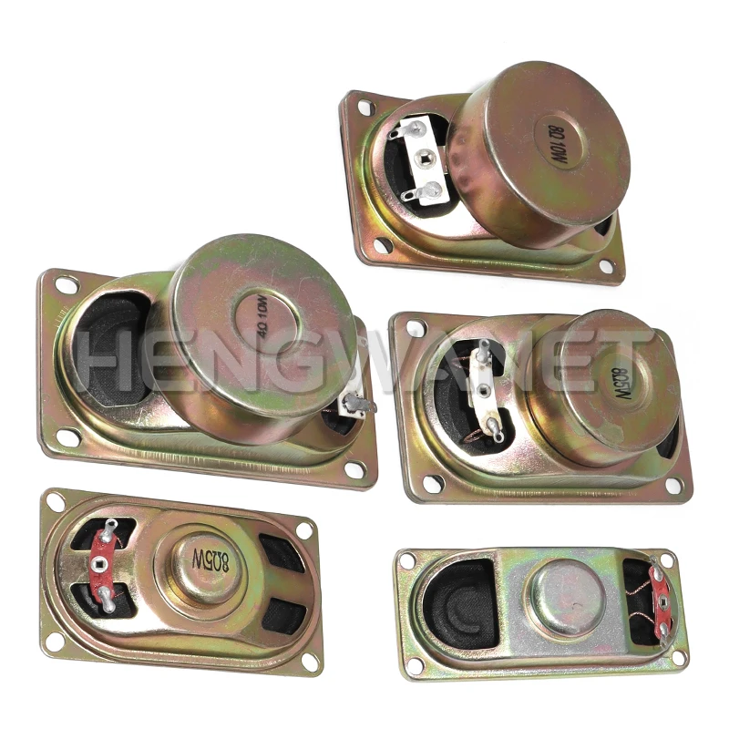 1PCS 4R 8R 5W / 10W LCD Monitor/TV Speaker Horn 4 8 ohms 5/10 Watt 50*90MM 30*70MM 40*70MM Horn Loud Speaker