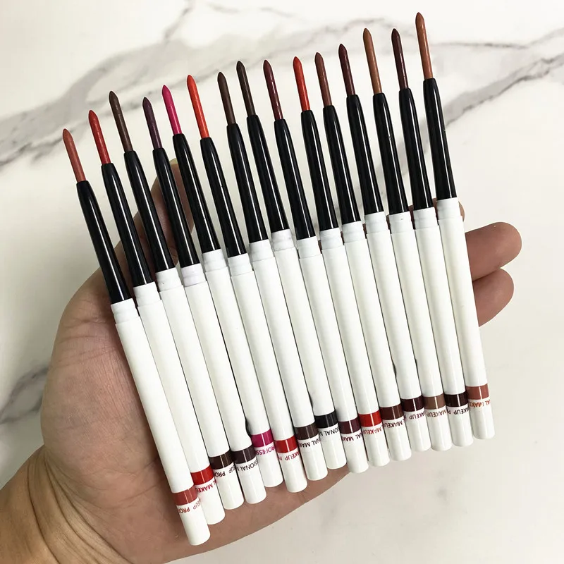 

Matte Lip Liner Private Label Waterproof Long-lasting Creamy Lipliner Pencil Contour Lipstick Pen Makeup Cosmetics Wholesale
