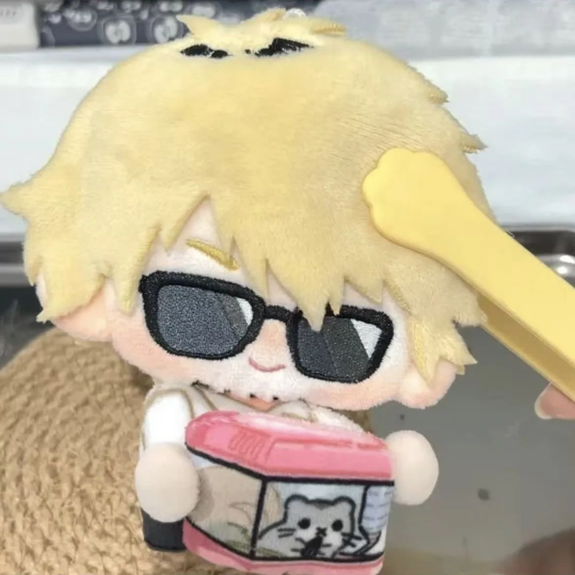 10cm The Summer Hikaru Indo Plushie Stuffed Doll Died Tsujinaka Yoshiki Tanaka Cosplay Plush Pandents Doll Toys Xmas Gifts view 5