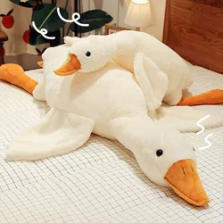 50-190cm Kawaii Large Goose Stuffed Animal Duck Pink Giant Goose Plush Toys Sleeping Pillow Big Soft Doll Gifts for Children