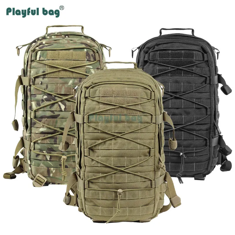 

Outdoor Sports Mountaineering Backpack 20-35L 900D Camouflage Military Fans Tactical Bag Hiking Rucksack Travel Hunting AVA101