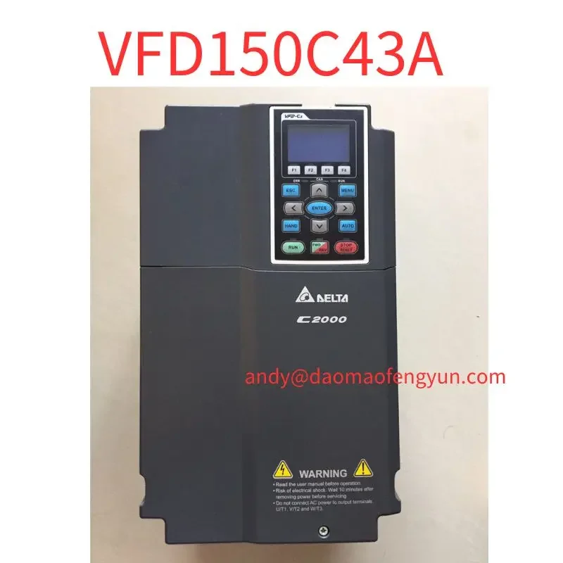 

Second-hand Frequency converter VFD150C43A test OK