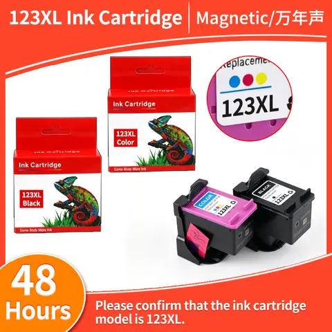 Compatible for HP 123 XL ink Cartridge for HP123 123XL for Deskjet 1110 2130 2132 2133 2134 3630 3632 3637 3638 Ink Cartridge