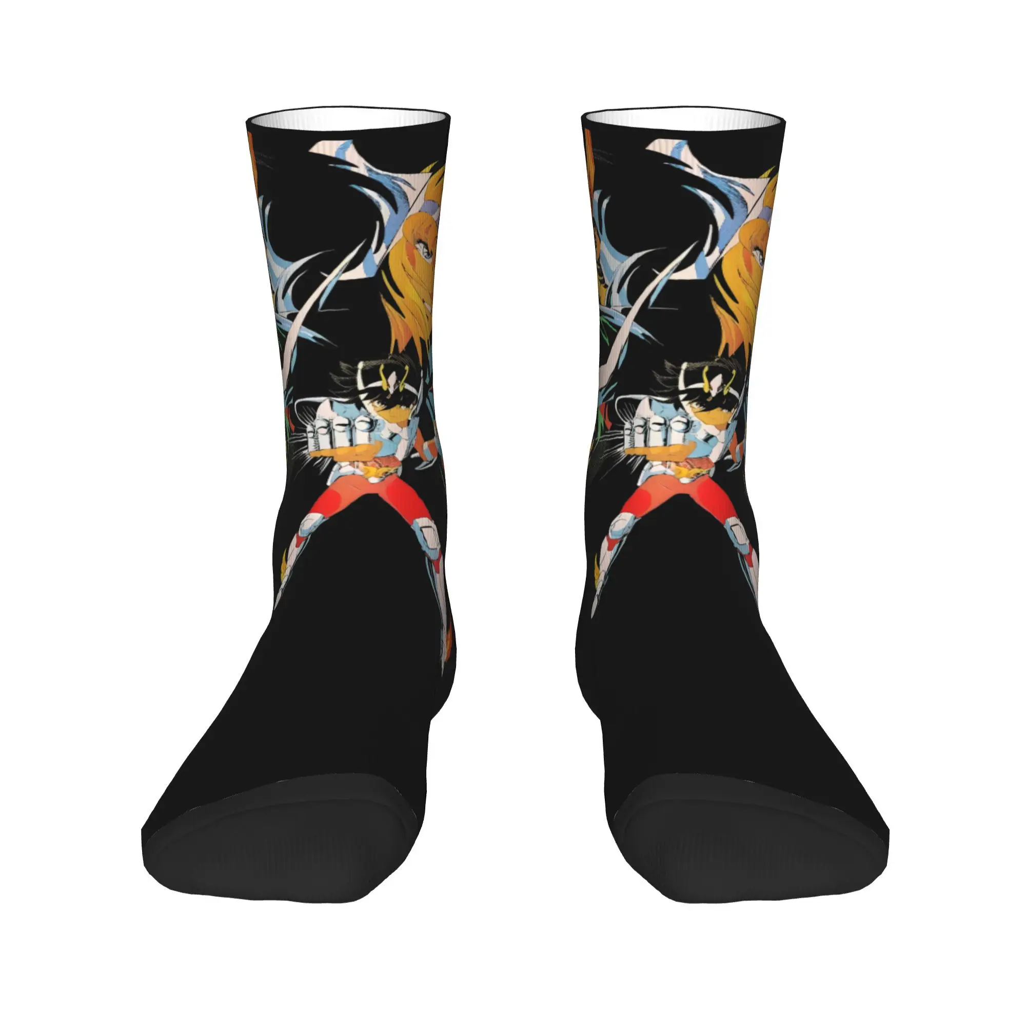 Unisex Knights of the Zodiac Anime Outfits Socks  Non-slip Socks Super Soft For Daily Wear