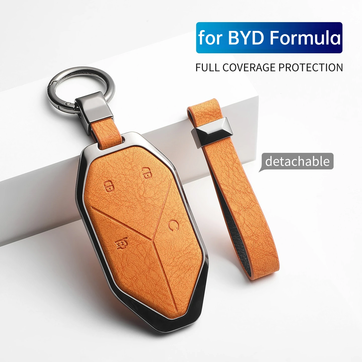 Car Key Case for BYD Formula Leopard SUPER 5 Ultra 8 Titanium 3 9 Fang Cheng Bao Keychain Cover Shell Holder Fob Accessories
