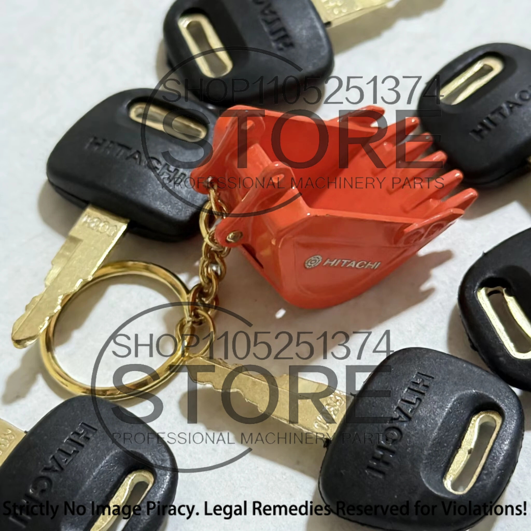 Heavy Equipment Ignition Key H800 - 2/5/10/1 Packs for Hitachi Dozer New Holland Zaxis ZAX EX60 Excavator