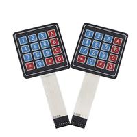 2pcs/lot New 16 Key 4 x 4 Membrane Switch Keypad 4x4 4*4 Matrix Array Matrix keyboard