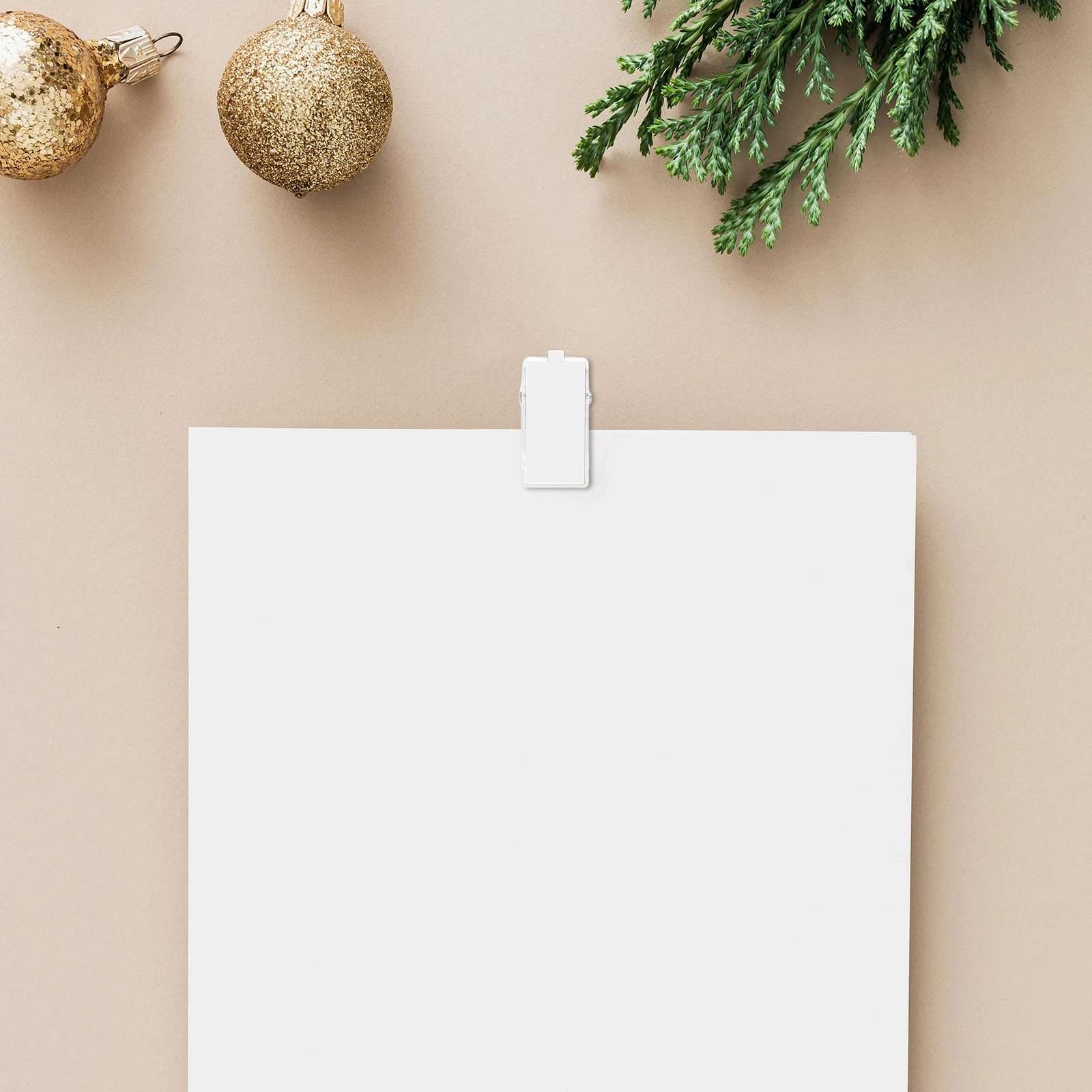 

50 Pcs Self-adhesive Small Clip Clear Clips for Hanging Double-sided Spring Sticky Poster Pictures Wall Shower Curtain Tapestry