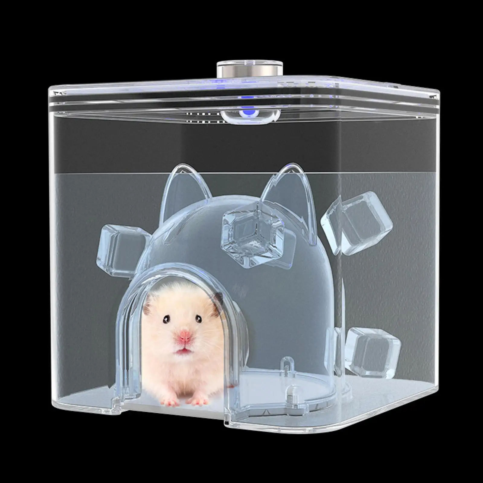 Hamster House Plastic Small Pet Cooling for Golden Bear Chinchilla