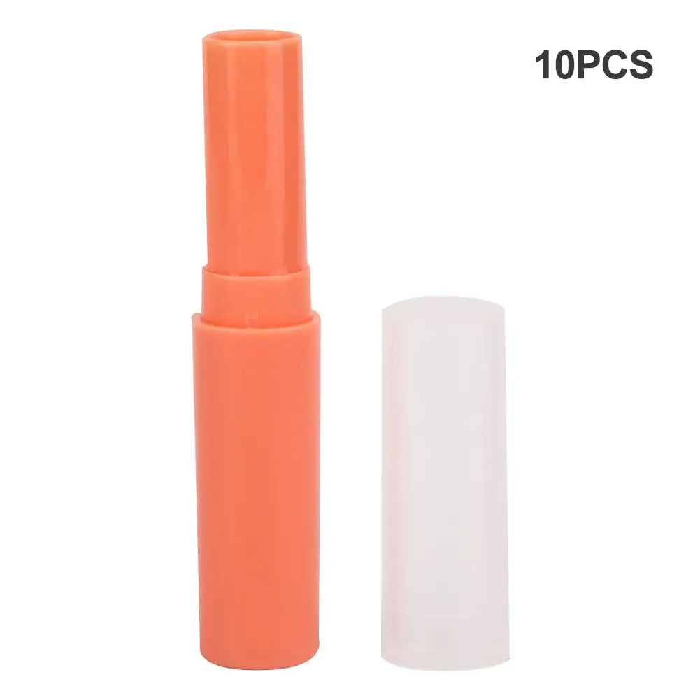 10 stuks lege lippenstiftflessen DIY lippenbalsembuizen matte glanscontainers - make-upaccessoires